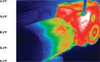 Thermographie infraouge - Probl�me m�canique